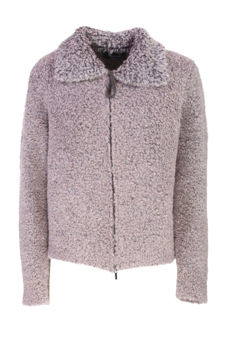 Shop FABIANA FILIPPI  Cardigan: Fabiana Filippi cardigan.
Colletto.
Maniche lunghe.
Chiusura con zip con doppio cursore.
Vestibilità regolare.
Composizione: 43% Alpaca 40% Lana Vergine 7% Poliammide 6% Seta 4% Cashmere.
Fabbricato in Italia.. MAD223F433H117-VR2